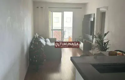 Apartamento para venda em jardim são judas tadeu de 70.00m² com 3 quartos, 1 suite e 1 garagem