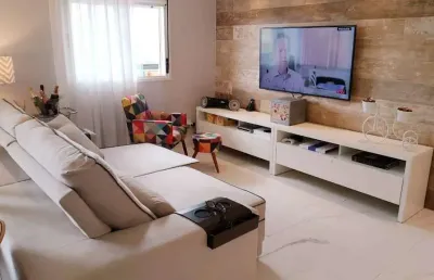Apartamento para venda em tamboré de 139.00m² com 3 quartos, 3 suites e 2 garagens