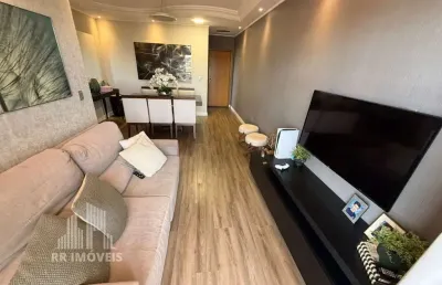 Apartamento para venda em parque fabrício de 78.00m² com 3 quartos, 1 suite e 2 garagens