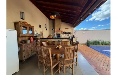 Casa para venda em ribeirânia de 261.10m² com 3 quartos, 1 suite e 2 garagens