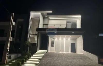 Casa de condomínio para venda em jardim vila são domingos de 268.10m² com 3 quartos, 3 suites e 4 garagens