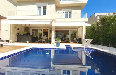 Casa de condomínio para alugar em cidade tamboré de 399.00m² com 5 quartos e 5 suites