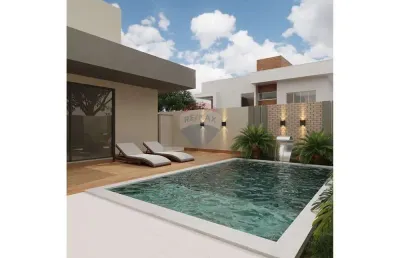 Casa de condomínio para venda em fazenda santa lúcia de 230.08m² com 3 quartos, 3 suites e 4 garagens