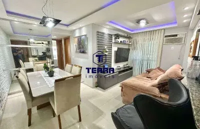 Apartamento para venda em badu de 80.00m² com 3 quartos, 1 suite e 1 garagem