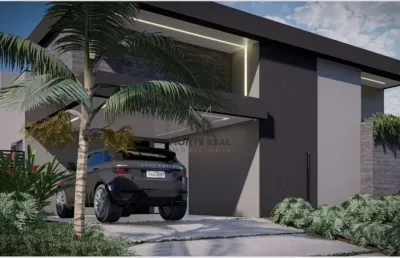 Casa para venda em alphaville nova esplanada de 255.36m² com 4 quartos, 4 suites e 4 garagens