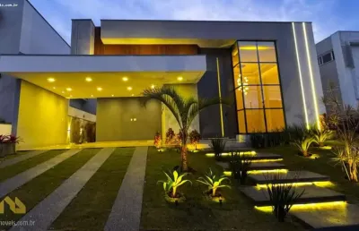 Casa de condomínio para venda em cézar de souza de 338.00m² com 4 quartos, 4 suites e 4 garagens
