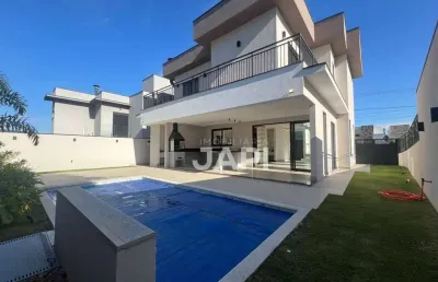 Casa de condomínio para venda em loteamento reserva ermida de 262.00m² com 4 quartos, 4 suites e 4 garagens