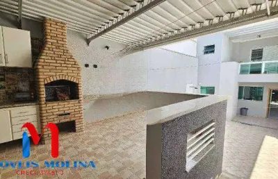Sobrado para venda em osvaldo cruz de 285.00m² com 3 quartos, 3 suites e 4 garagens