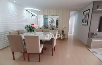 Apartamento para venda em jardim ermida i de 131.00m² com 3 quartos, 3 suites e 3 garagens