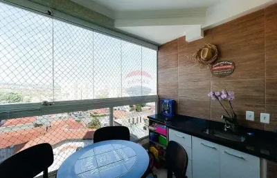 Apartamento para venda em jardim gonçalves de 63.92m² com 2 quartos, 1 suite e 2 garagens