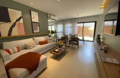 Casa de condomínio para venda em residencial estância eudóxia (barão geraldo) de 138.54m² com 3 quartos, 3 suites e 4 garagens