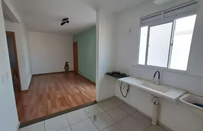 Apartamento para venda em dois córregos de 45.00m² com 2 quartos e 1 garagem