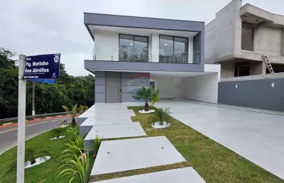 Casa de condomínio para venda em residencial real park de 345.00m² com 4 quartos e 4 suites