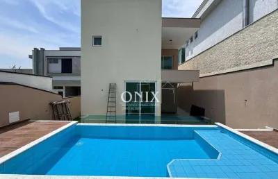Casa de condomínio para venda em residencial estância bom repouso de 280.00m² com 4 quartos e 4 suites