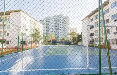 Apartamento para venda em jacarepaguá de 56.00m² com 3 quartos e 1 garagem