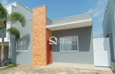 Casa de condomínio para venda em jardim mantova de 100.00m² com 3 quartos, 1 suite e 2 garagens