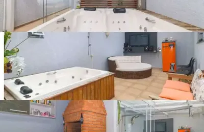 Cobertura para venda em jardim de 160.00m² com 2 quartos, 1 suite e 3 garagens
