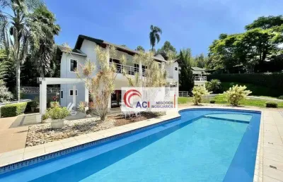 Casa de condomínio para venda em parque dom henrique de 618.00m² com 5 quartos, 5 suites e 7 garagens