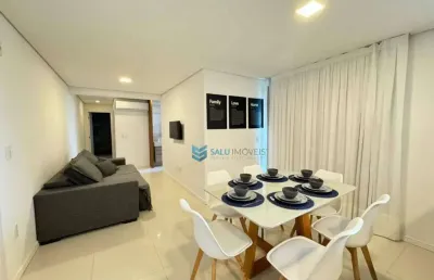 Apartamento para venda em praia brava de 83.00m² com 3 quartos, 1 suite e 2 garagens