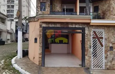 Sobrado para venda em rudge ramos de 217.00m² com 3 quartos, 1 suite e 2 garagens
