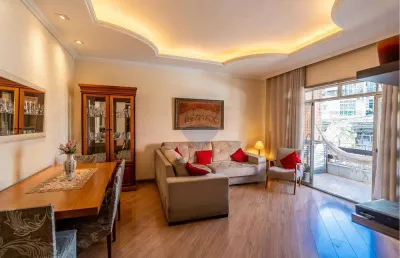 Apartamento para venda em jardim guanabara de 125.00m² com 3 quartos, 1 suite e 2 garagens