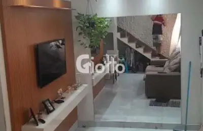 Casa de condomínio para venda em vila brasileira de 64.00m² com 2 quartos e 2 garagens