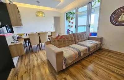 Apartamento para alugar em loteamento mogilar de 88.00m² com 3 quartos, 1 suite e 2 garagens