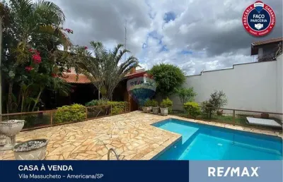 Casa para venda em vila massucheto de 369.00m² com 5 quartos, 2 suites e 4 garagens