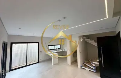 Casa de condomínio para venda em chácara primavera de 158.00m² com 3 quartos, 1 suite e 2 garagens