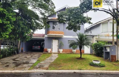 Casa de condomínio para venda e aluguel em aldeia da serra de 265.00m² com 3 quartos, 1 suite e 2 garagens