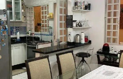 Casa de condomínio para venda em vila natal de 82.00m² com 3 quartos, 1 suite e 2 garagens
