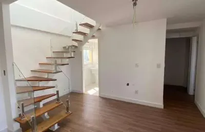 Cobertura para venda em vila mogilar de 170.00m² com 3 quartos, 1 suite e 2 garagens