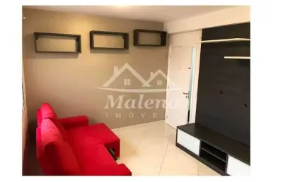 Apartamento para venda em tamboré de 72.00m² com 3 quartos, 1 suite e 2 garagens
