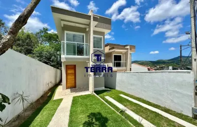 Casa para venda em maria paula de 74.00m² com 2 quartos, 2 suites e 1 garagem