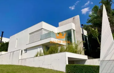 Casa de condomínio para venda em anhangabaú de 510.00m² com 3 quartos, 3 suites e 4 garagens