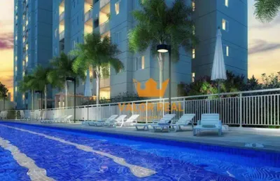 Apartamento para venda em vila hortolândia de 56.00m² com 2 quartos, 1 suite e 1 garagem