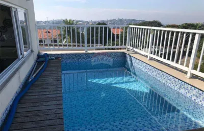 Cobertura para venda em jardim guanabara de 202.00m² com 3 quartos, 1 suite e 2 garagens
