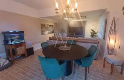 Casa de condomínio para venda em loteamento caminhos de são conrado (sousas) de 170.00m² com 4 quartos, 2 suites e 2 garagens