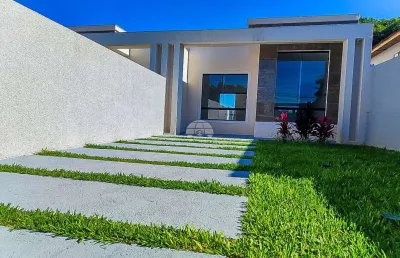 Casa para venda em campo pequeno de 72.00m² com 3 quartos e 2 garagens