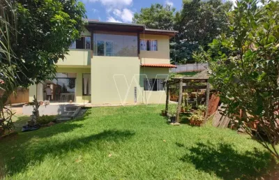 Casa de condomínio para venda em loteamento caminhos de são conrado (sousas) de 203.00m² com 3 quartos, 1 suite e 4 garagens
