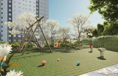 Apartamento para venda em carapicuíba de 40.00m² com 2 quartos e 1 garagem