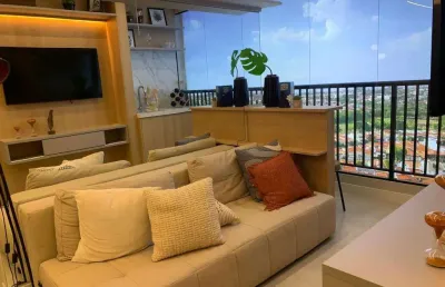 Apartamento para venda em parque rural fazenda santa cândida de 84.00m² com 2 quartos, 1 suite e 1 garagem