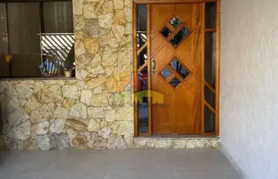 Sobrado para venda em rudge ramos de 152.00m² com 3 quartos, 1 suite e 2 garagens