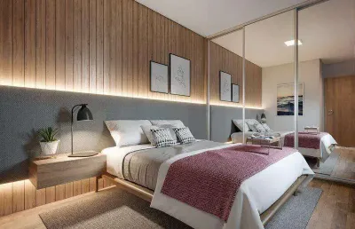 Apartamento para venda em mansões santo antônio de 62.72m² com 2 quartos, 1 suite e 1 garagem