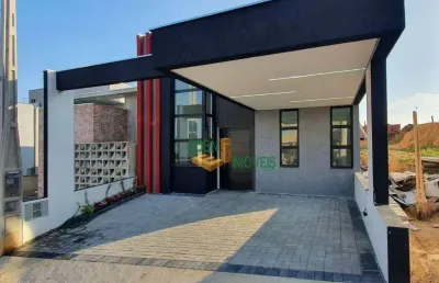 Casa de condomínio para venda em condomínio horto florestal villagio de 125.00m² com 3 quartos, 1 suite e 4 garagens