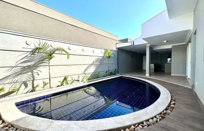 Casa de condomínio para venda e aluguel em residencial marcia de 240.00m² com 3 quartos, 3 suites e 4 garagens