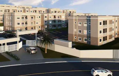 Apartamento para venda em cristo rei de 49.00m² com 2 quartos e 1 garagem