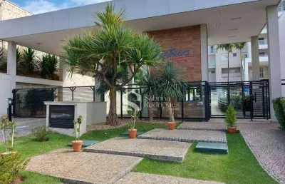 Apartamento para alugar em sky towers home de 82.00m² com 2 quartos, 2 suites e 2 garagens