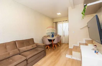 Sobrado para venda em boqueirão de 49.00m² com 3 quartos e 1 garagem