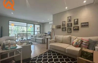 Apartamento para venda e aluguel em jardim itamarati de 121.22m² com 3 quartos, 3 suites e 2 garagens